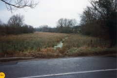 North Street. Looking north Cockly brook, part of SSSI (Site of Special Scientific Interest).