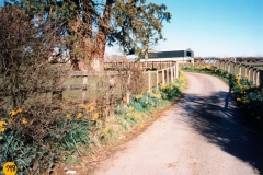 1995 March. Drive to Medlar Tree, North Street.