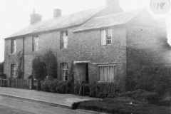 1940s. Houses were pulled down to provide the entrance into the Firs estate.
