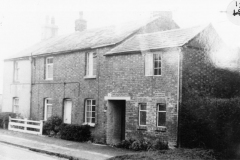 1960. Houses were pulled down to provide the entrance into the Firs estate.