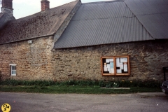 1993 North Street - Steeple Barton Parish Council notice board.