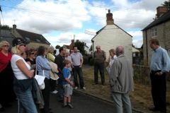 27 September 2009 Chris Edbury leading a North Street History Walk.