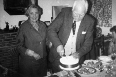 1984 Presentation by the Parish Council to Mr. and Mrs. John Fergie on his retirement.