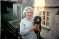 Kathleen Brown with Crunchie