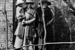 1920s Monica (Bubbles), her mother, Ada Stockford, and grandmother, Annie Hollis Stockford.