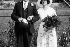Winnie Kirby and Mr Humpries wedding.