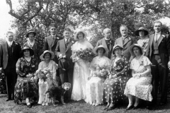 Winnie Kirby and Mr Humpries wedding.