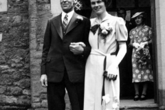 Kenneth Castle and Cicely Allington wedding.