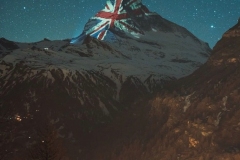 Zermatt's Tribute to the UK VE Day 2020
