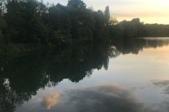 Jaqui Taugwalder-hill in Lockdown in Aarau VE Day 2020