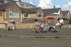 Social-distancing-street-party.-Tim-and-Annette-Fowler-Ann-Marie-Nicky-and-Phil-Smith-Jacky-B