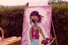 c. 1978 Middle Barton School Fete. Headteacher Martin Cox.