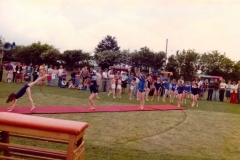 c. 1978 Gymnastics display.