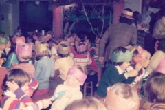 c. 1978 Middle Barton School Christmas Lunch.