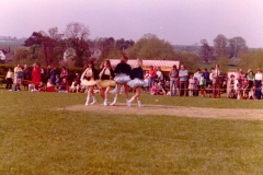 c. 1979. School Fete. Dancing display by the Middle Barton School of Dance - Anne Gross.