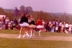 c. 1979. School Fete. Dancing display by the Middle Barton School of Dance - Anne Gross.