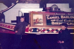 c. 1980 School trip to Stoke Bruerne Canal Museum. Nicholas and Danny Hazell.