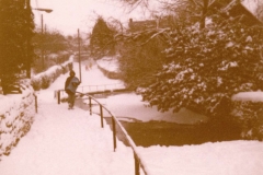 c. 1983. Ford in Mill Lane.