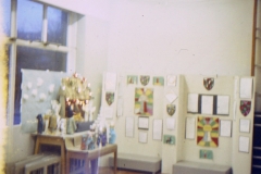 1966-69 Middle Barton School - Assembly Hall display.