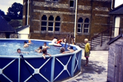 1966-69 Middle Barton School - Washington Swimming Pool donated by the Washington Family. Teacher Jo De Luc. Pool in use until the simmer of 1976.