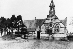 1906 The Primary School. Photograph taken by the Director of Education of the time. The entrance in the photograph was for the boys; the entrance for the girls was at the other side of the building.