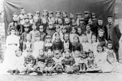May 18 1894 Mr Arthur Howitt took photographs of the children. John H Whitehead was Master, the Mistress was Mrs Elizabeth Howitt and Rhoda Kirby, Sarah Chadbon and Mary Howitt were working at the school.