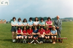 1978/79 Chipping Norton School. Back row 4th from left: Alison Page. Mr Arthur Nockels.