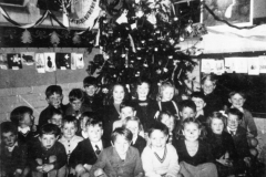 1950s Next to tree on left - David Stewart. David Eaglestone, Douglas, Desmond Houston, Christine Butler, Helen Wood, Peter Brooks?