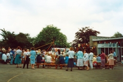 May Day 1988 Celebrations - the opening of the garage.