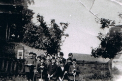 c. 1925. Back row: Jack Stockford, ? Keen, Peter Stockford, Jack Smith, George Kirby, Albert Bolton, Don Stockford.