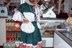 29 April 1994 Ron Webb raising money for Playgroup fete.