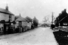 c1930 Allday's shop, 34 North Street and Three Horseshoes.