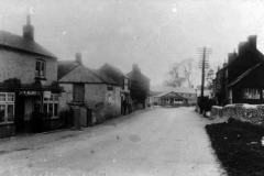 c1930 Allday's shop, 34 North Street and Three Horseshoes.