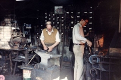 1986 Frank Gascoigne and son Ron.