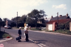 1986 "Lollipop" lady, Christine Robey.