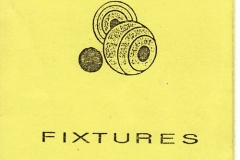 1993 Middle Barton Bowling Club Fixture Program.