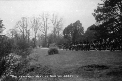 The Heythrop Meet at Barton Abbey.