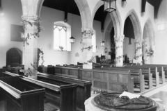 September 1988 Interior, decorated for harvest festival (JM).