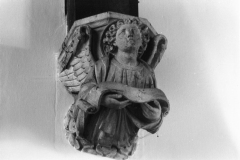September 1988 Carvings in chancel (JM).