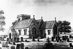 c. 1870 Drawing of Church.