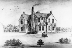 c. 1870 Drawing of the Vicarage.