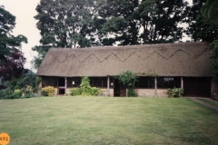 June 1990 Church Farm. Barn used for concerts etc.