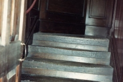 1986 Barton Abbey, old staircase.