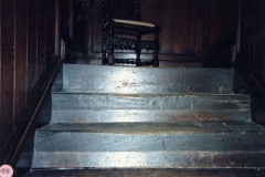 1986 Barton Abbey, old staircase.