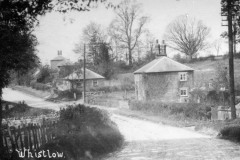 Demolished houses.