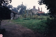 1988 Whistlow cottages - site of Archie Price's garage and repair works. Before that the site of 19th century brickworks.
