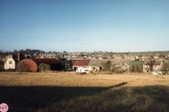 December 1986 View from Church Lane looking north-west.