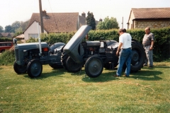Saturday May 6th.  1995 - 50th anniversary of V.E. Day. Display of vehicles - 1.