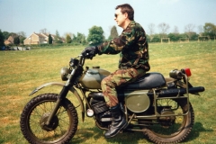 Saturday May 6th.  1995 - 50th anniversary of V.E. Day. Display of vehicles - 2.