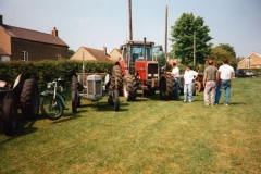 Saturday May 6th.  1995 - 50th anniversary of V.E. Day. Display of vehicles - 3.
